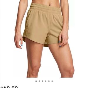 Under Armour Women's Tan Athletic Shorts